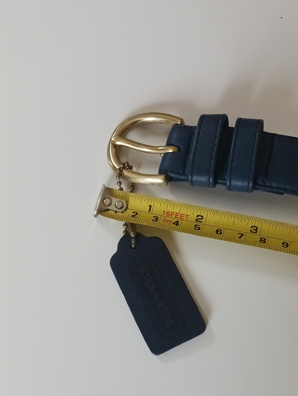 Vintage Coach Leather Belt - Picture 10 of 13